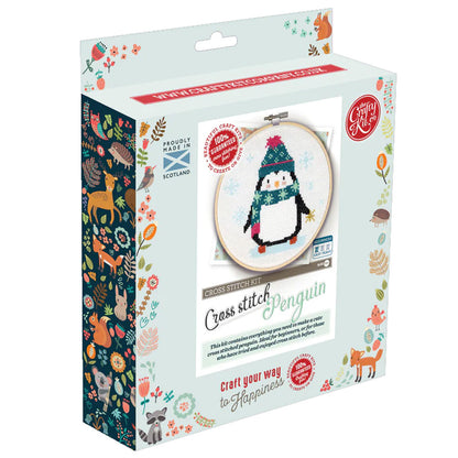 Penguin Cross Stitch Kit