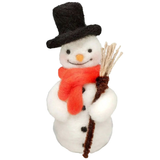 Festive Snowman Felting Kit