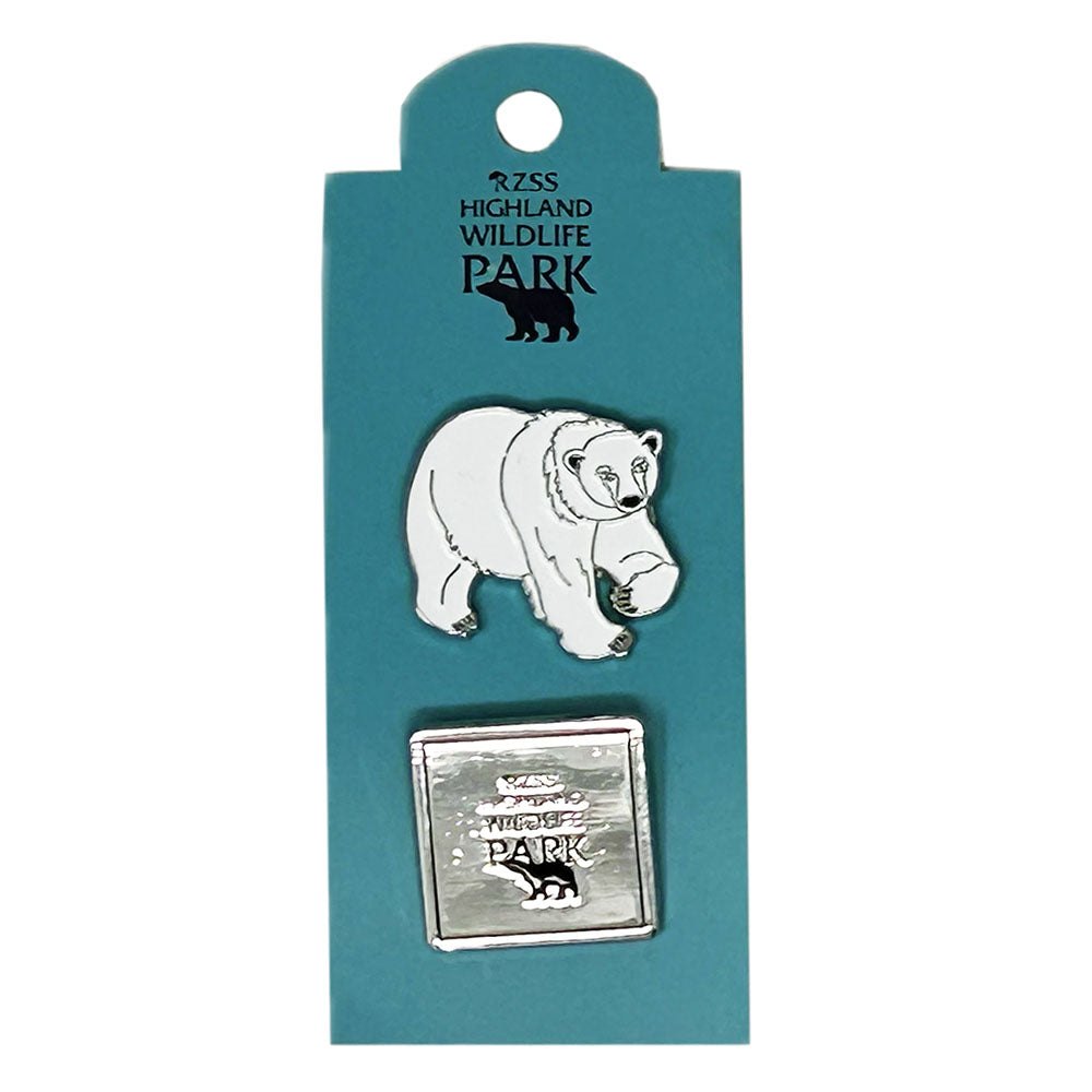 A range of high quality metal pin badges branded with the official Highland Wildlife Park logo.&nbsp;

Dimensions: approx. 3 x 2.5cm.



Available in Polar Bear, Snow Leopard, Tiger &amp; Wolf.&nbsp;