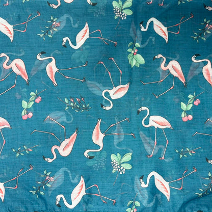 Edinburgh Zoo Recycled Flamingo Scarf