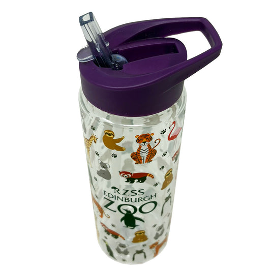 Edinburgh Zoo multi animal water bottle