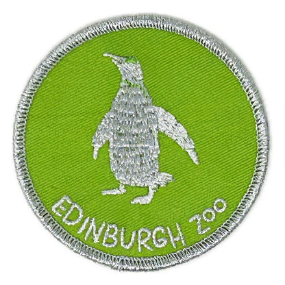 P..p..p..pick up a Penguin Patch with Edinburgh Zoo embroidery.

This fabulous Navy patch with silver embroidery can be ironed or sewn onto various materials.