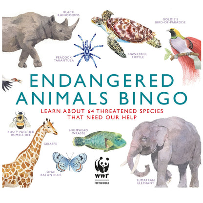 Endangered Animals Bingo