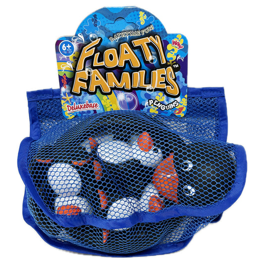 Penguin floaty families zip bag