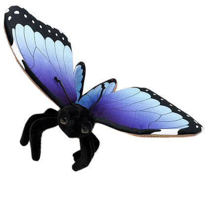 Funkyland blue morpho butterfly soft toy - 38cm