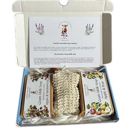 Goatsmilk Soap 2 Bar Gift Set with Bag