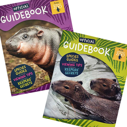 Discover the animals of Edinburgh Zoo with this guidebook! Learn fun facts about the different species and explore the unique habitats of the zoo. Whether you're a first-time visitor or a longtime fan, the Edinburgh Zoo guidebook offers something for everyone. From&nbsp;giraffes to meerkats, explore the zoo's vast array of species and habitats. With detailed animal information, keepers' secrets and more, the guidebook is the perfect companion for a memorable day out.

Please note Guidebooks will be sent wit