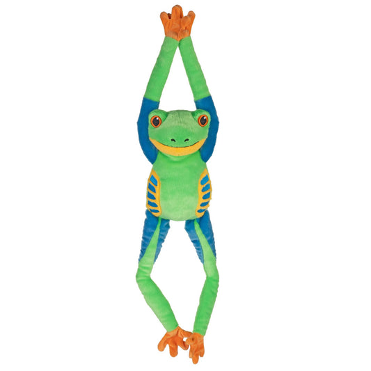Eco hanging tree frog soft toy - 54cm