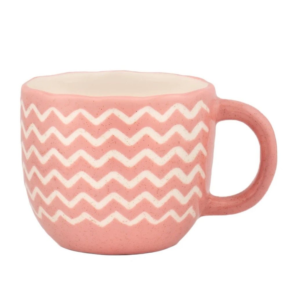 Surprise hidden flamingo mug