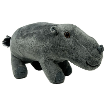 This Eco Hippo soft toy from Zappi is 100% recycled, making her not only cute but also good for the environment. A well stuffed plush body with fluffy tail and a sweet face with safety beaded eyes, little flap ears and the famous wide hippo nostrils.

Find out about Pygmy Hippos at Edinburgh Zoo here.

18 x 7 x 9 cm