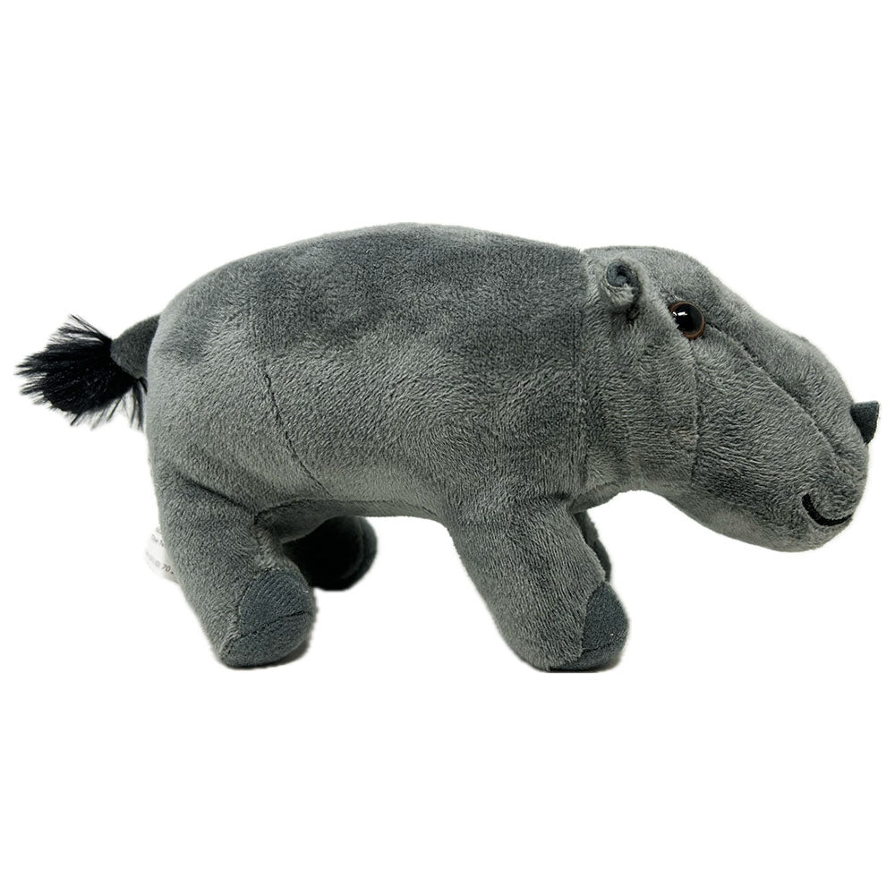 This Eco Hippo soft toy from Zappi is 100% recycled, making her not only cute but also good for the environment. A well stuffed plush body with fluffy tail and a sweet face with safety beaded eyes, little flap ears and the famous wide hippo nostrils.

Find out about Pygmy Hippos at Edinburgh Zoo here.

18 x 7 x 9 cm