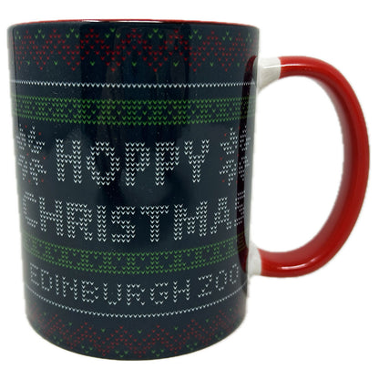 Edinburgh Zoo Hoppy Christmas Duotone Mug