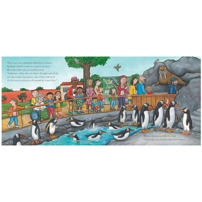 Jonty Gentoo Hardback Book by Julia Donaldson and Axel Scheffler