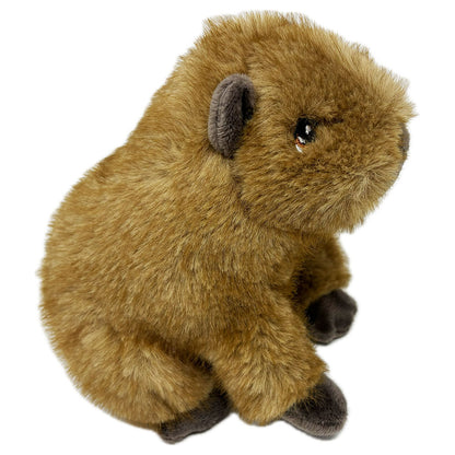 Capybara pup soft toy with sound - 15cm