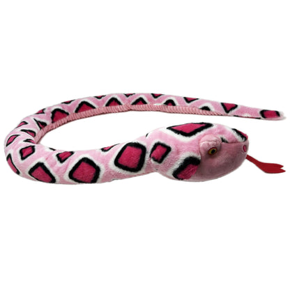 Pink snake soft toy KeelEco - 150cm