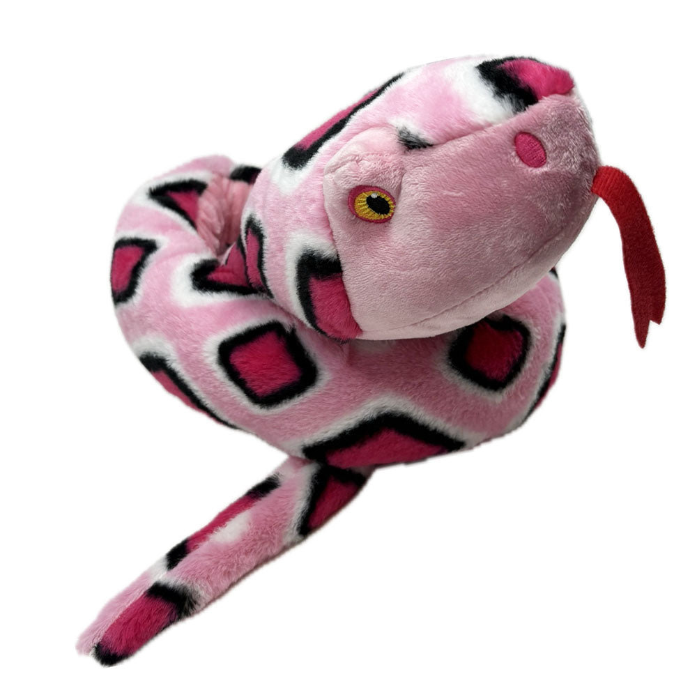 Pink snake soft toy KeelEco - 150cm