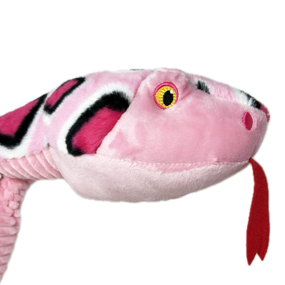 Pink snake soft toy KeelEco - 150cm