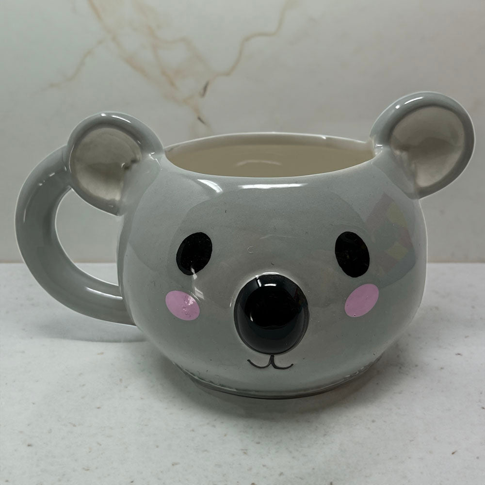 Cutiemal Koala Head Ceramic Mug