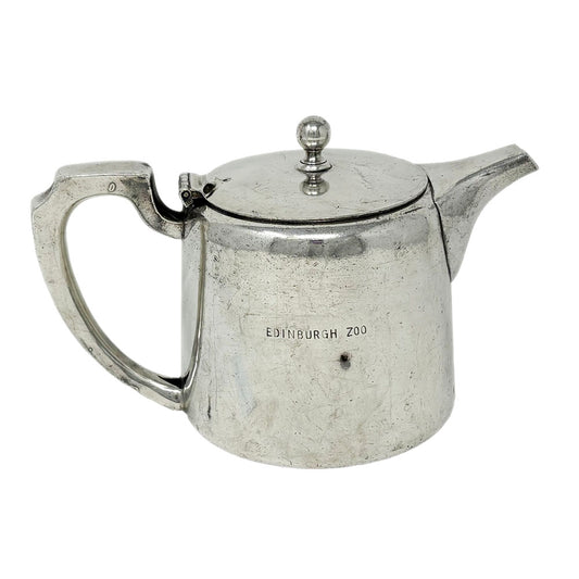 Edinburgh Zoo Walker & Hall vintage silver plated tea pot - large