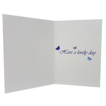Red Squirrel Happy Birthday Card