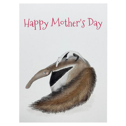 Anteater Mothers Day Greeting Card