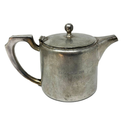 Edinburgh Zoo Walker & Hall vintage silver plated tea pot - medium