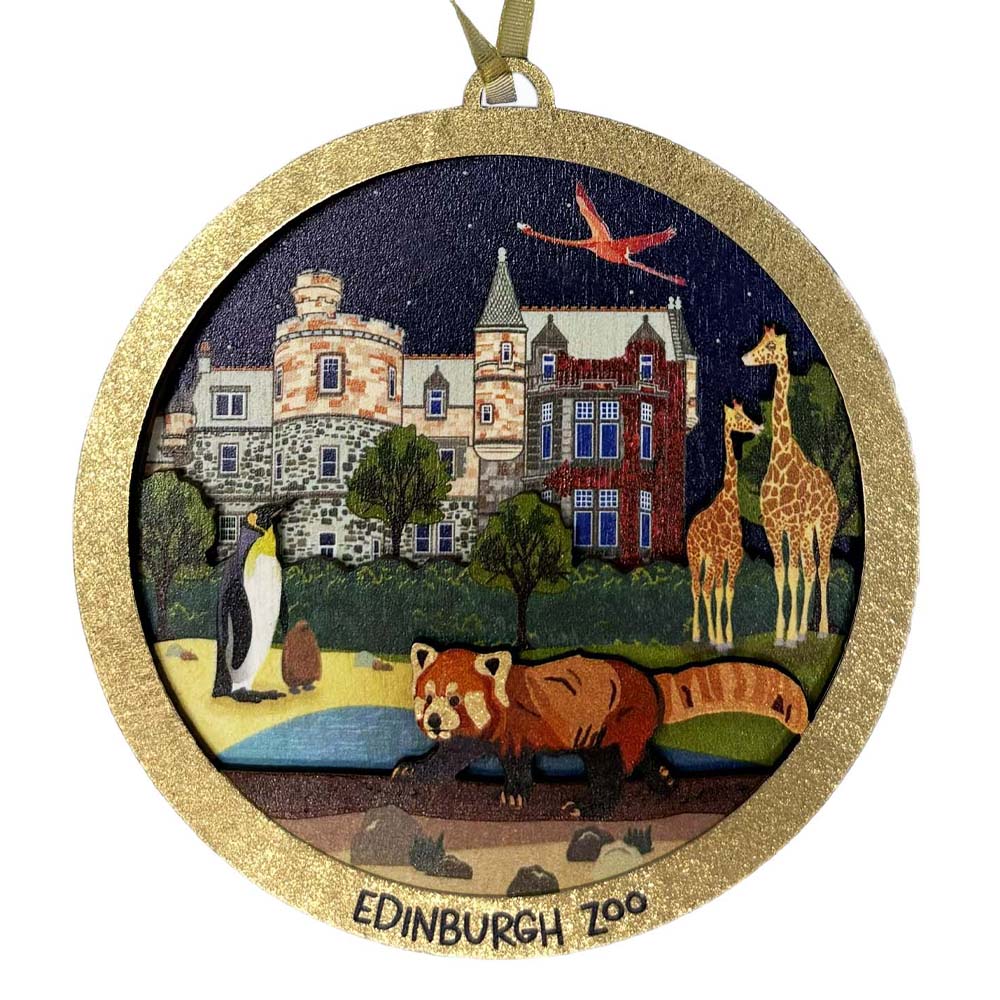 Edinburgh Zoo mansion house hanging decoration