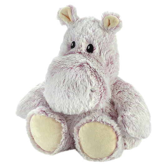 This fully microwaveable marshmallow hippo soft toy is perfect to snuggle up to and provide that extra warmth and comfort during the cold winter evenings. The perfect gift for otter lovers.

Contains treated millet seeds and dried lavender.

Dimensions: Height 21cm, Width 14cm&nbsp;