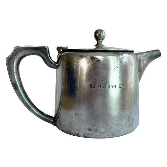 Edinburgh Zoo Walker & Hall vintage silver plated tea pot - medium