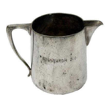 Edinburgh Zoo Walker & Hall vintage silver plated milk jug