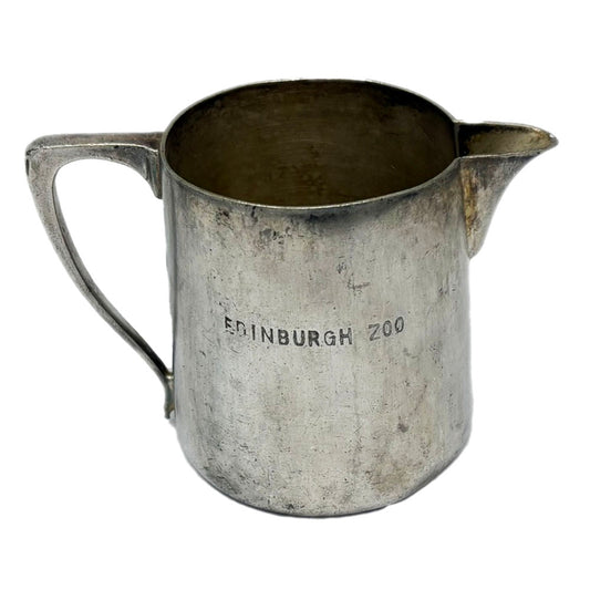 Edinburgh Zoo Walker & Hall vintage silver plated milk jug