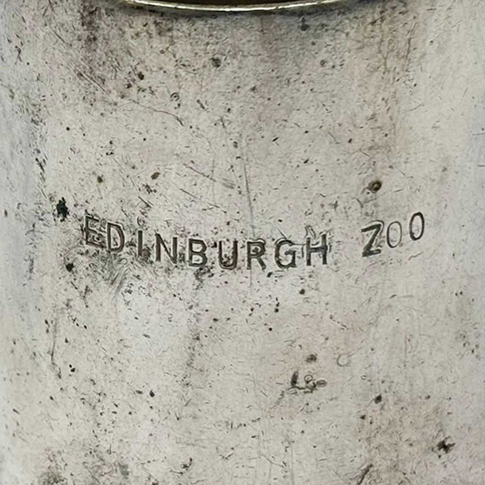 Edinburgh Zoo Walker & Hall vintage silver plated milk jug