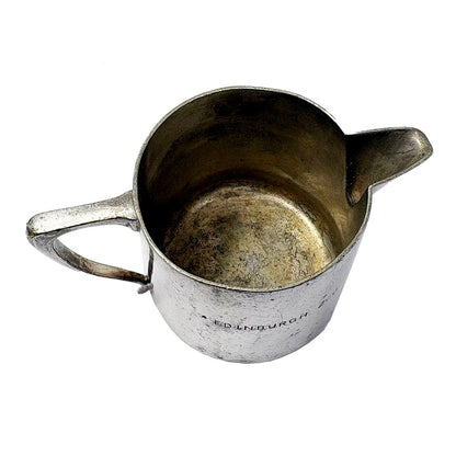 Edinburgh Zoo Walker & Hall vintage silver plated milk jug