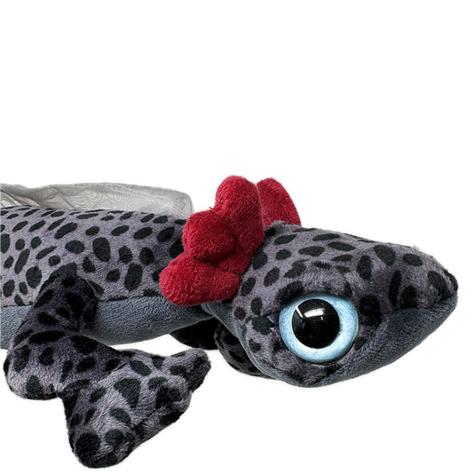 Splash Black Axolotl Soft Toy - 43cm