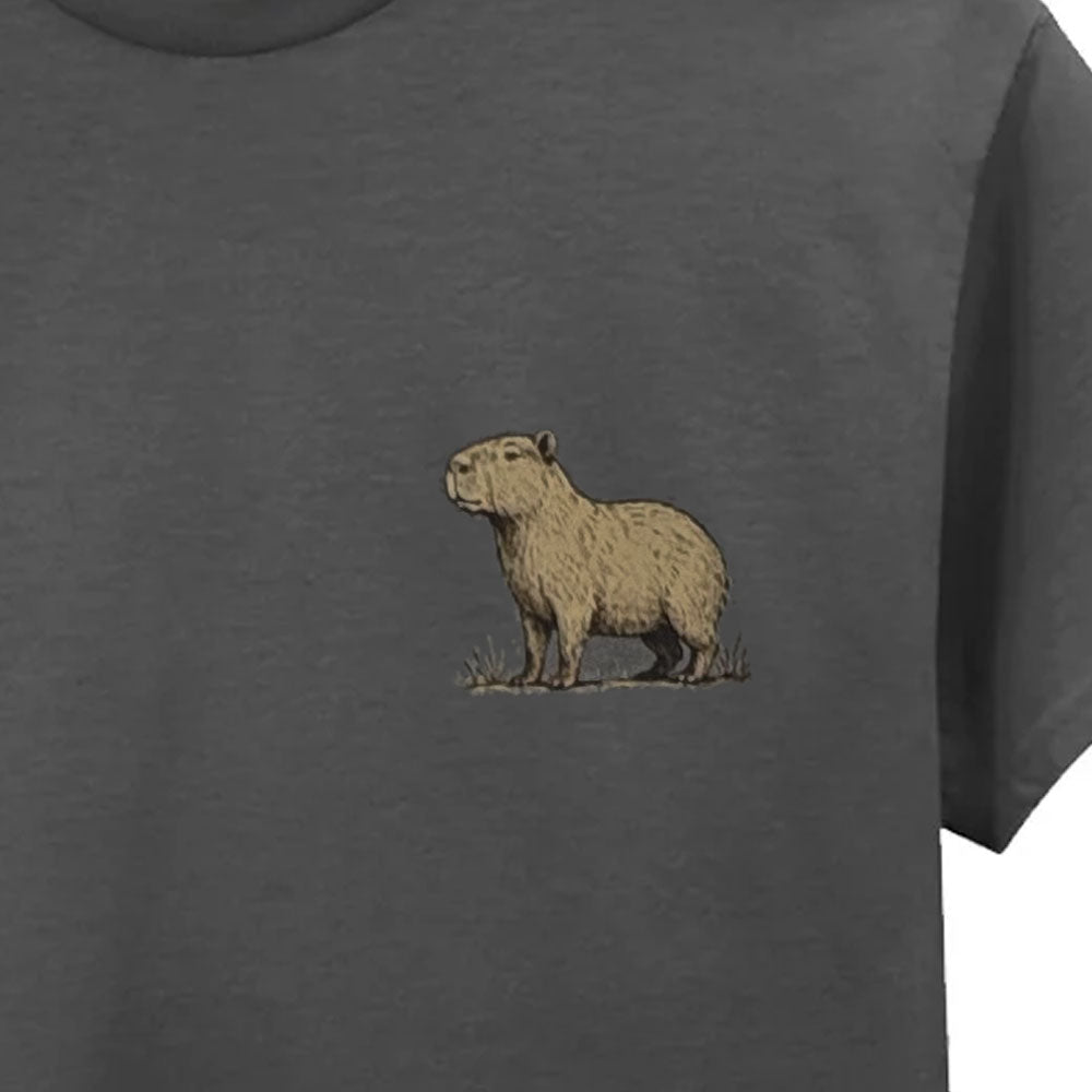 Edinburgh Zoo capy t-shirt - charcoal