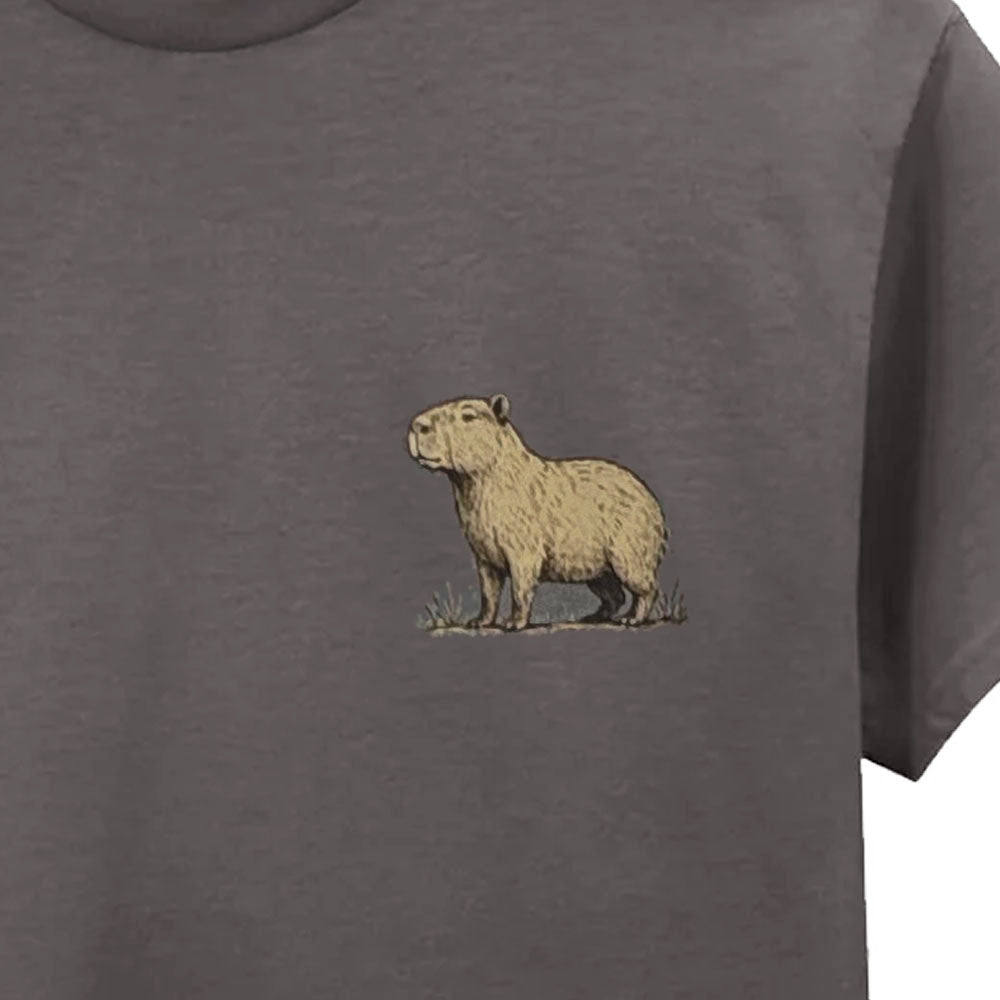 Edinburgh Zoo capy t-shirt - charcoal