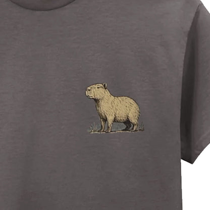 Edinburgh Zoo capy t-shirt - charcoal