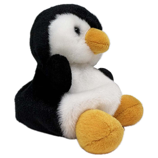 This little beanie palm pal is fun to have around. Chilly the Penguin is just the right size for adventures, 15cm high and fits snuggly in your hand.

Keep up with the Edinburgh Zoo Penguin Cam here.