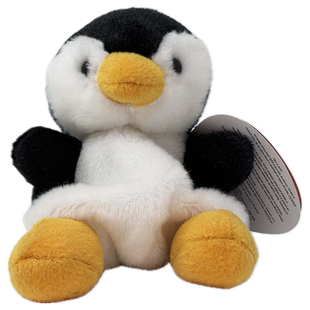 This little beanie palm pal is fun to have around. Chilly the Penguin is just the right size for adventures, 15cm high and fits snuggly in your hand.

Keep up with the Edinburgh Zoo Penguin Cam here.