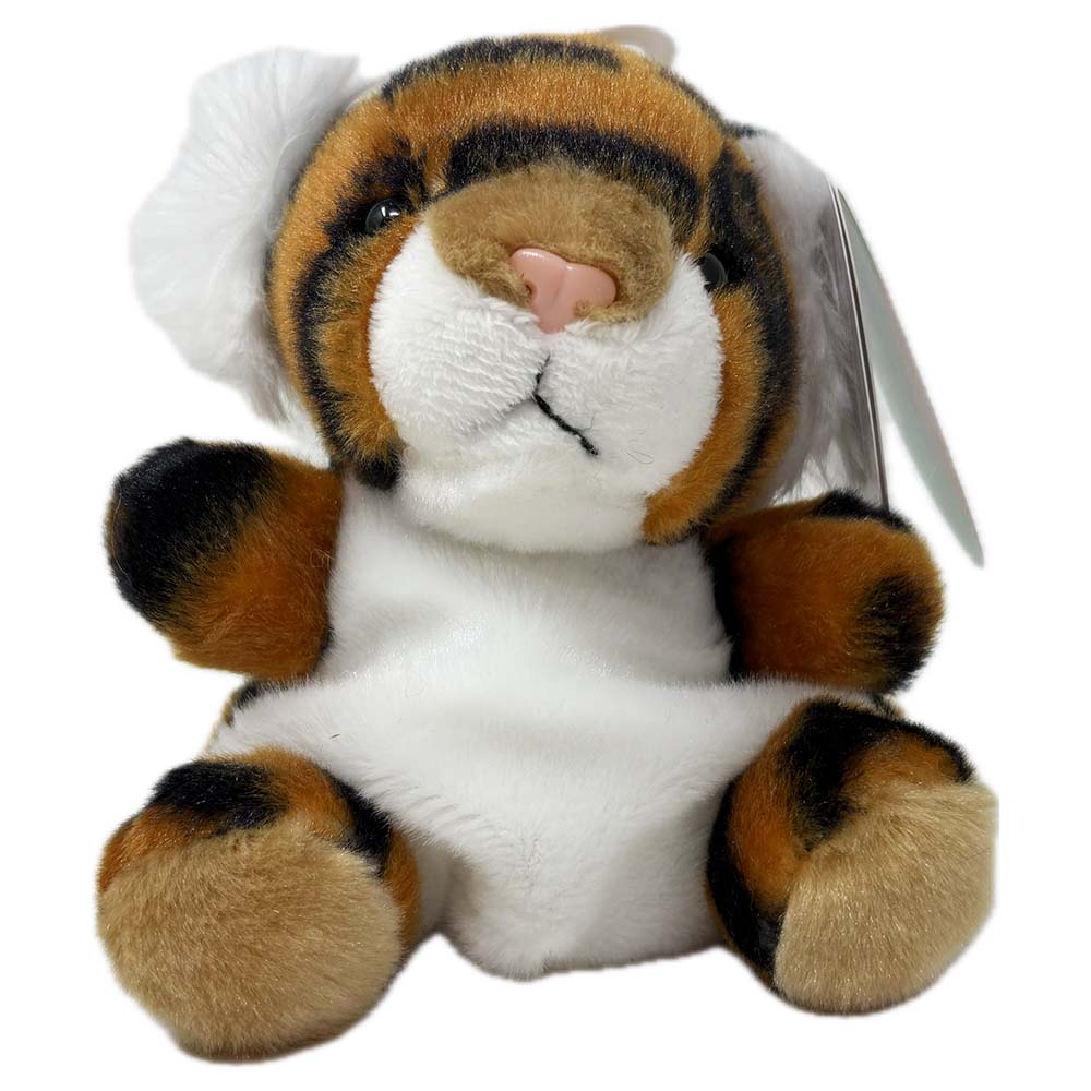 This little beanie palm pal is fun to have around. Indy the Tiger is just the right size for adventures, 15cm high and fits snuggly in your hand.

Keep up with the Edinburgh Zoo Tiger Cam&nbsp;here.