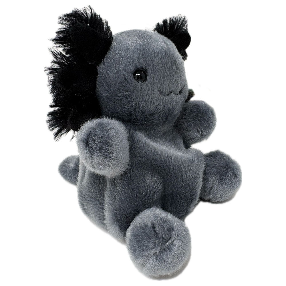 Palm Pals Black Axolotl Soft Toy - 15cm
