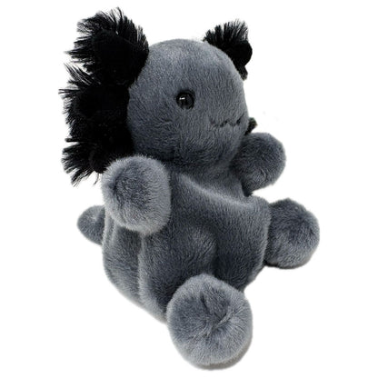 Palm Pals Black Axolotl Soft Toy - 15cm