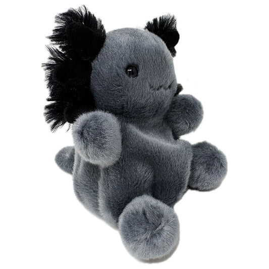 Palm Pals Black Axolotl Soft Toy - 15cm
