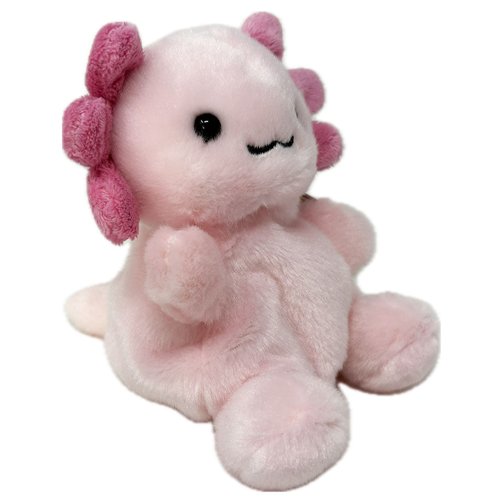 Palm Pals Pink Axolotl Soft Toy - 15cm