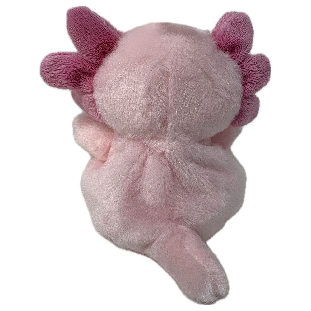 Palm Pals Pink Axolotl Soft Toy - 15cm