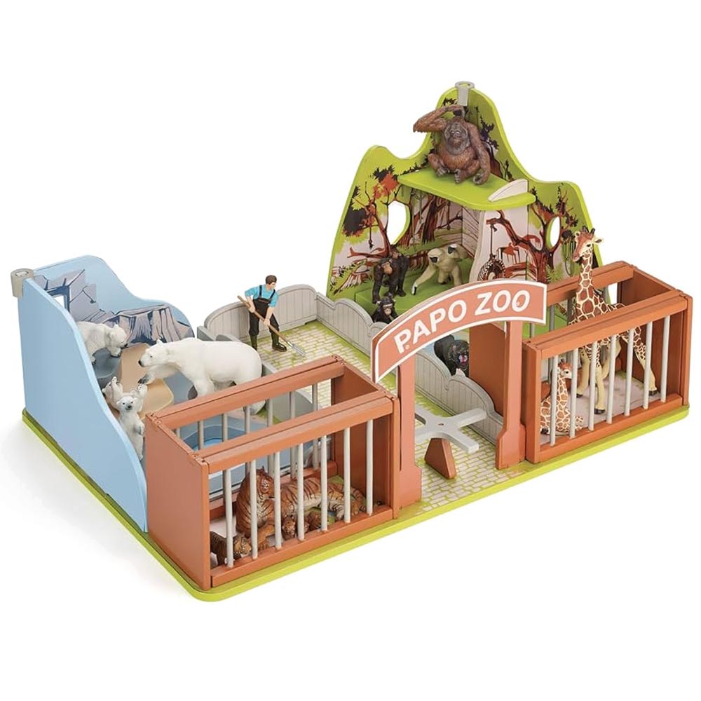 Papo Wooden Zoo Set