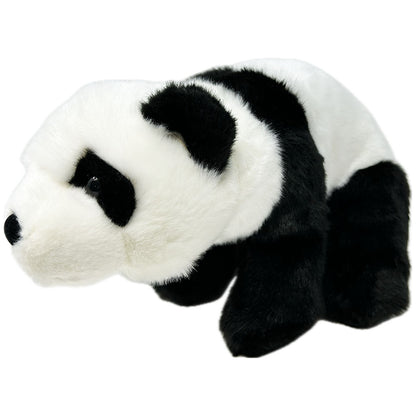 This giant panda by Nature Planet is so soft and cuddly. By purchasing this panda you will be supporting an education project in Indonesia through Plan International.  The panda toy stands approximately 22cm (7.5") tall.  Please note: Due to shortages in supply, current stock may not include an Edinburgh Zoo logo on the label. We hope that this is only a temporary situation. 