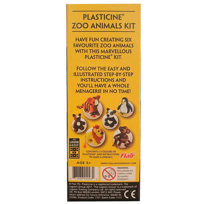 Plasticine Zoo Animals Kit