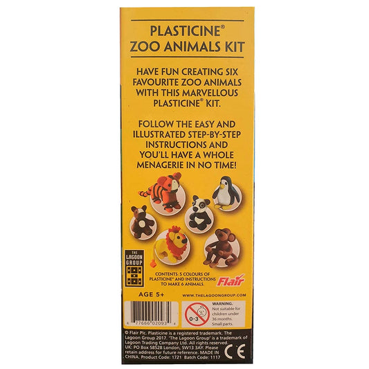 Plasticine Zoo Animals Kit
