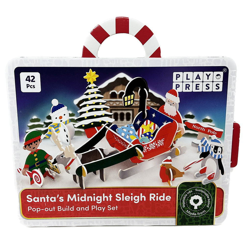 Santas Sleigh Ride Play Press Set